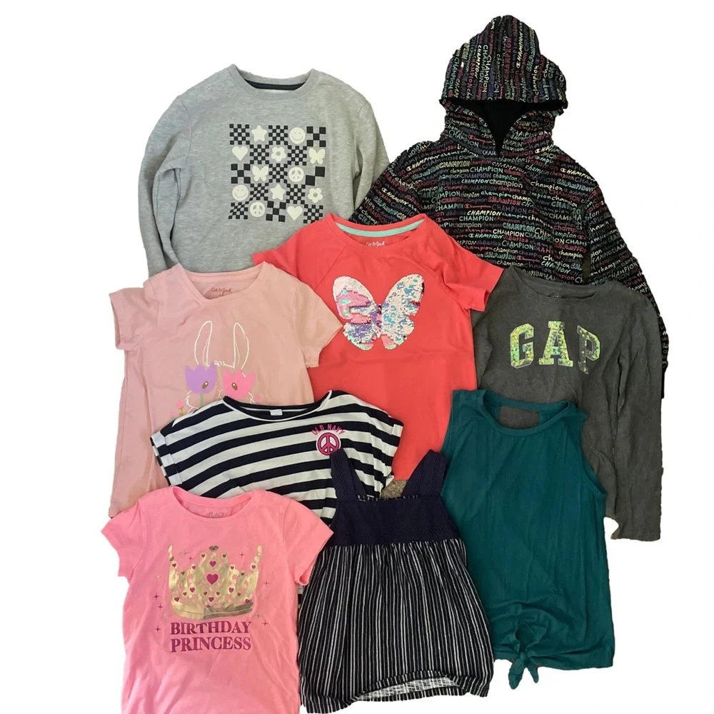 Girl’s Play Clothes Bundle - Size Medium 7/8 - Picture 1 of 16